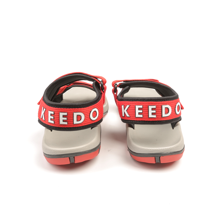 Sandal nam quai hậu KEEDO KDS15-1 màu đen, xám, đỏ