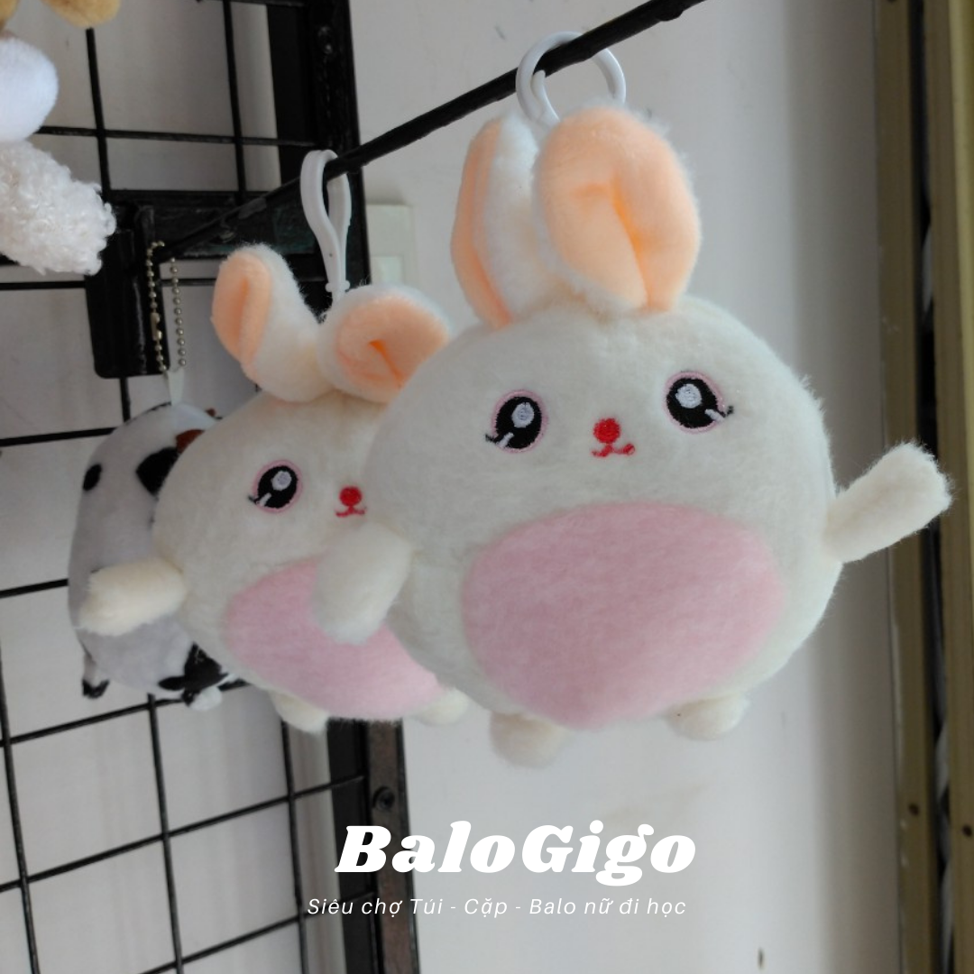 Móc khóa thỏ béo đáng yêu MK98 - BaloGigo