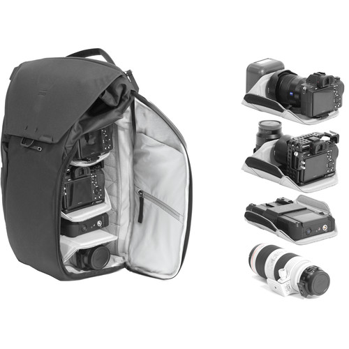 BALO PEAK DESIGN EVERYDAY BACKPACK V2 MÀU XÁM ĐEN - HÀNG CHÍNH HÃNG