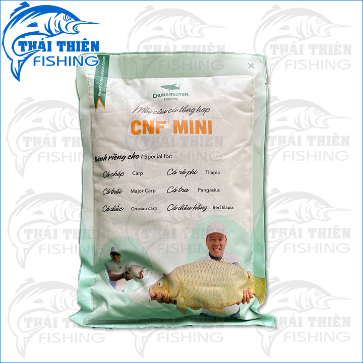 Mồi Câu Cá Tổng Hợp Cám CNF Mini Chung Nguyễn Fishing Gói 300g Dùng Câu Chép, Trôi, Trắm, Phi