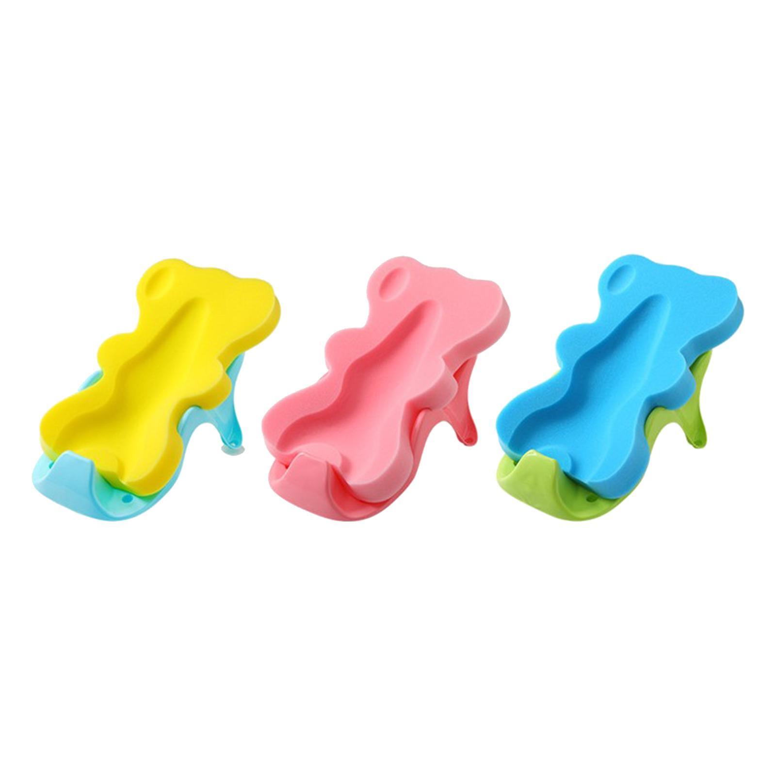 Infant Bath Sponge Skid Proof Comfy Infant Mat for Toddlers Bathroom Summer Children
