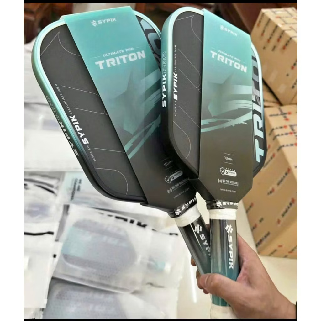 Vợt Pickleball Sypik Triton 5 Chính Hãng – Đánh Ổn Định, Tặng Cuốn Cán