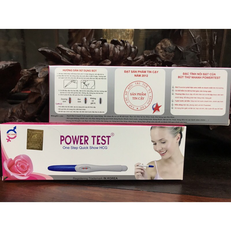 Que Test Rụng Trứng PowerTest (Combo 2 Hộp) - Che Tên Sản Phẩm