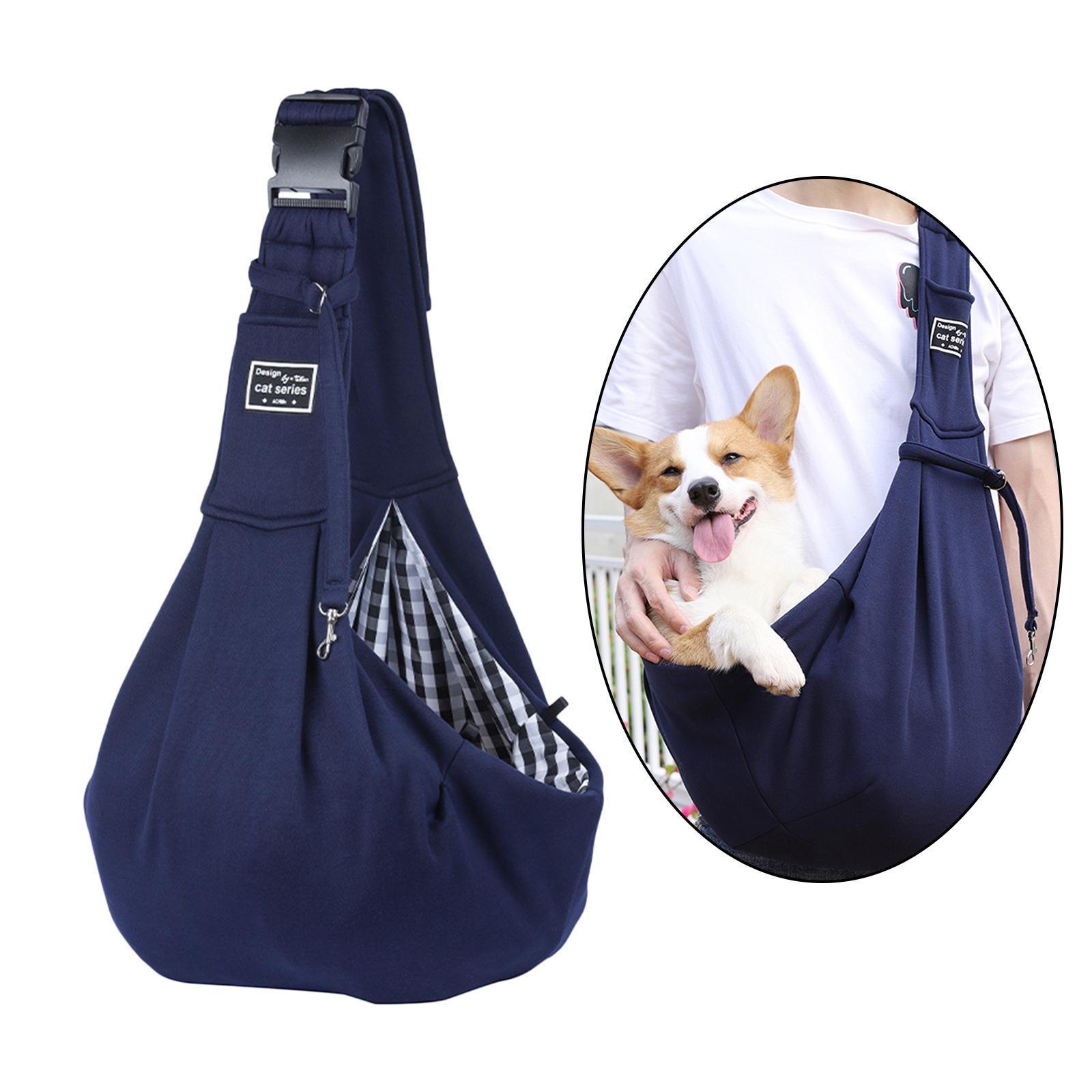 Hand    Carrier Bag Cat Dog Collapsible Single Shoulder Bag Dark