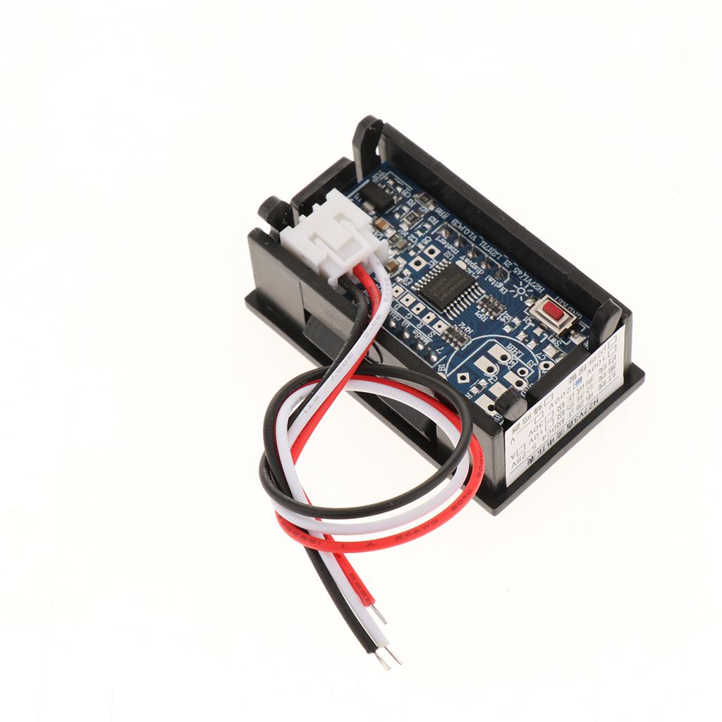 H27 LED Digital Voltage Meter Super 100V Voltmeter LCD Voltage Meter
