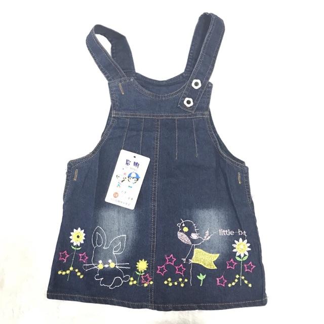 Yếm jean cho bé gái Y8570