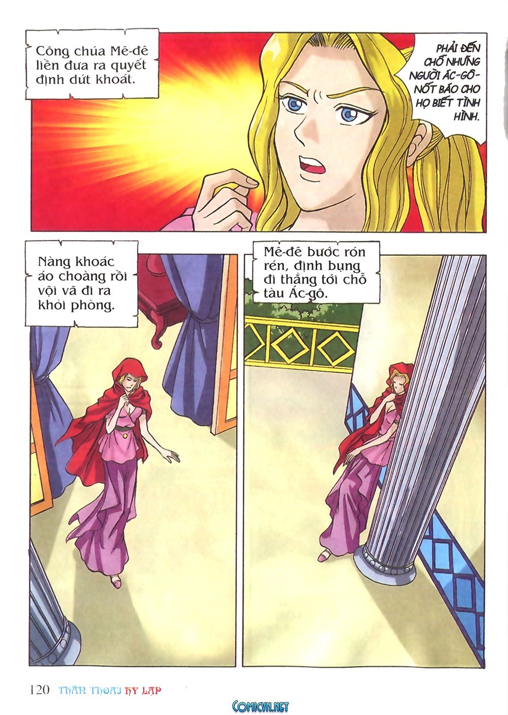 thần thoại hy lạp màu chapter 25 26