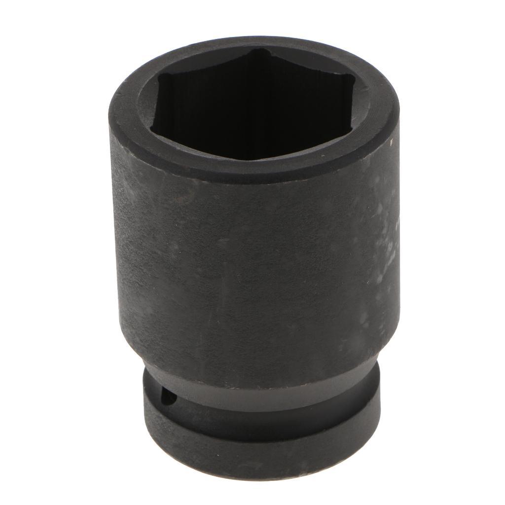 80mm Length 1-inch Square Drive 40mm 6-Point Impact Socket