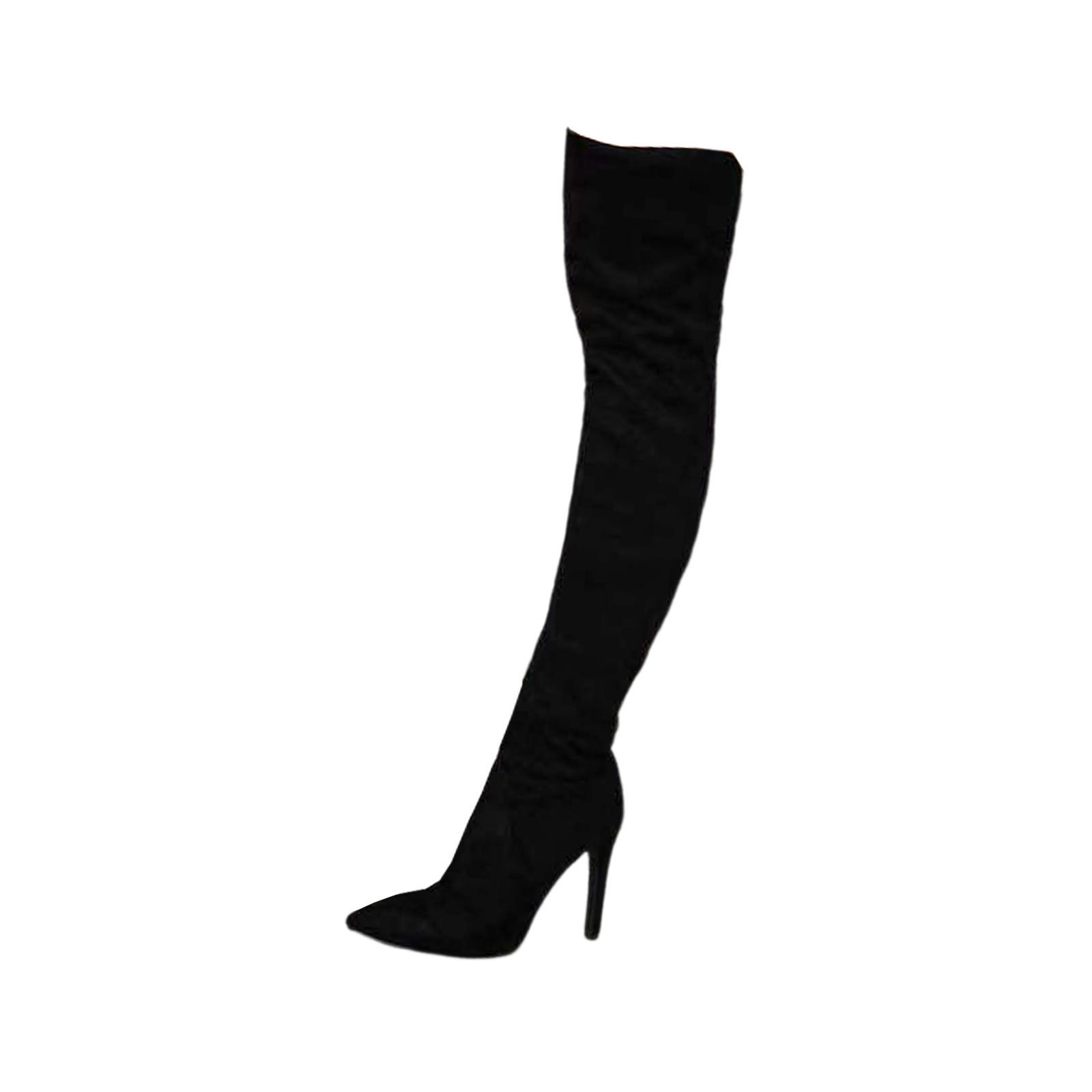 Over The Knee Boots for Female High Heel Long Boots for Shopping Outside Home Valentine'S Day Gifts