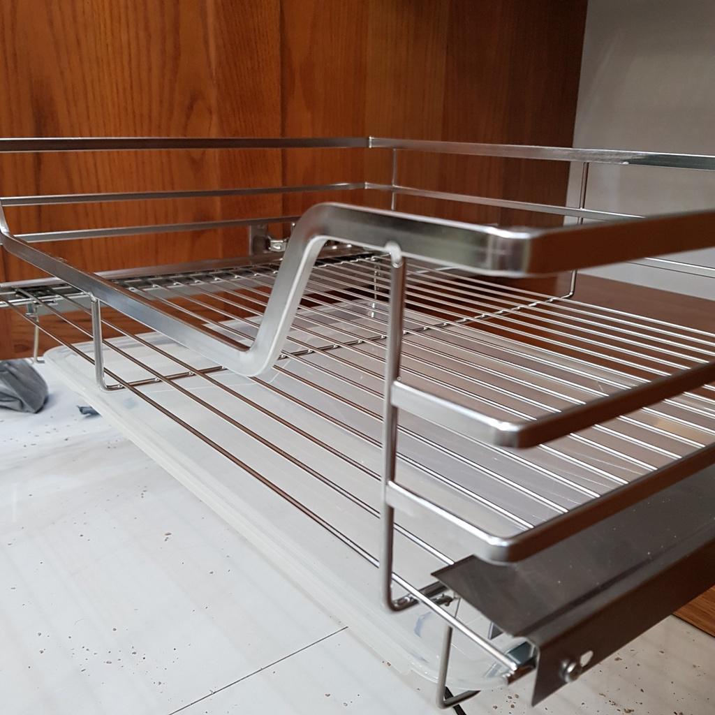 Giá để xoong nồi NAN DẸT tủ bếp cao cấp inox 304 chính hãng - BẢO HÀNH 10 Năm