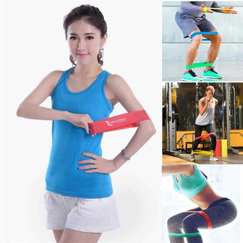 Sét 6 Dây Đàn Hồi Tập Gym Yoga,Tập Mông Đùi,chân tay Dây Kháng Lực, Dây Đàn Hồi Tập Thể Dục - Hàng Chính Hãng