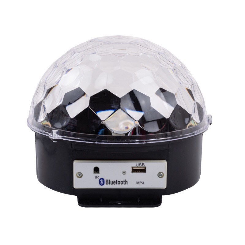 Đèn LED Hình Cầu Cảm Ứng Nhấp Nháy Nhiều Màu Có Kết Nối Bluetooth, Usb, Thu Phát Hồng Ngoại Loa Nghe Nhạc DC-BL30 Chất Lượng Cao Cấp
