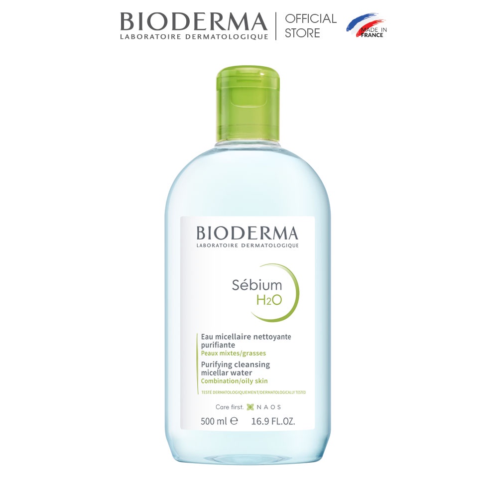 Nước tẩy trang cho da dầu mụn Bioderma Sébium H2O Làm sạch da và hạn chế tiết bã nhờn - OZ Slim Store