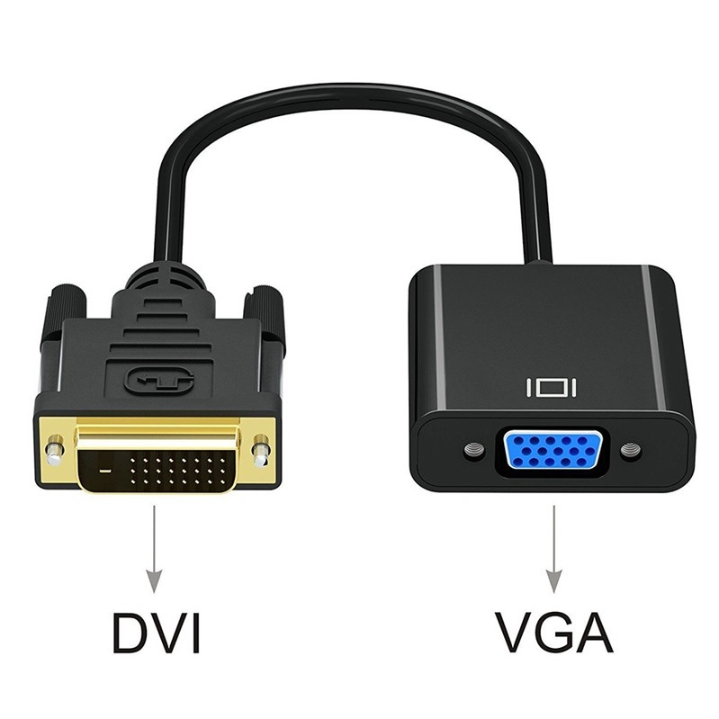 Cáp Chuyển Đổi DVI 24+1 Sang VGA Full HD 1080P