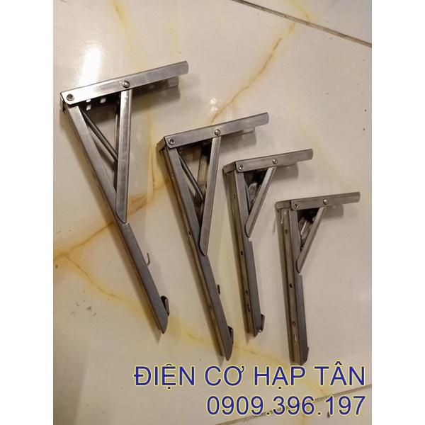 BẢN LỀ GẤP GỌN - INOX NGUYÊN CHẤT- 20, 25, 30, 35CM - CHỤI LỰC 60KG