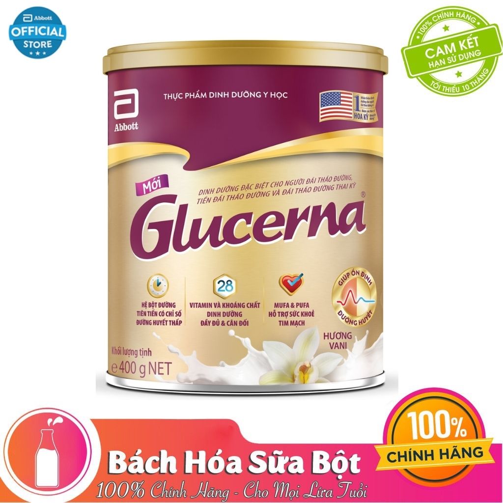 Sữa Bột  Abbott Glucerna Vani 400g