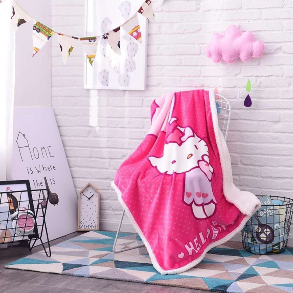 Chăn lông cừu 2 lớp trẻ em TMLC010