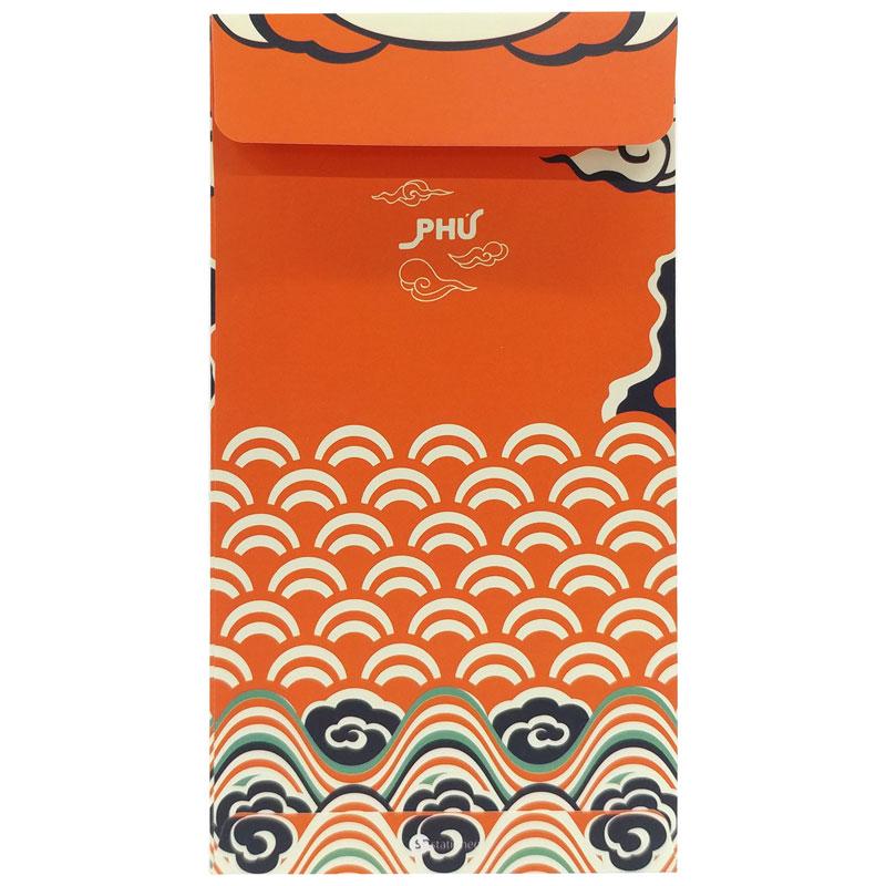 Bộ 5 Bao Lì Xì SDstationery Cát Niên Mỹ Ý - Phú Quý Hữu Dư