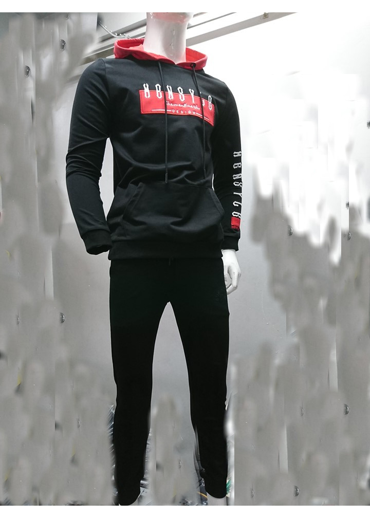 Áo Hoodie thiết kế chữ thêu đầy cá tính chất liệu cotton cao cấp co giãn nhẹ mặc thoải mái dễ phối đồ hợp thời trang giới trẻ