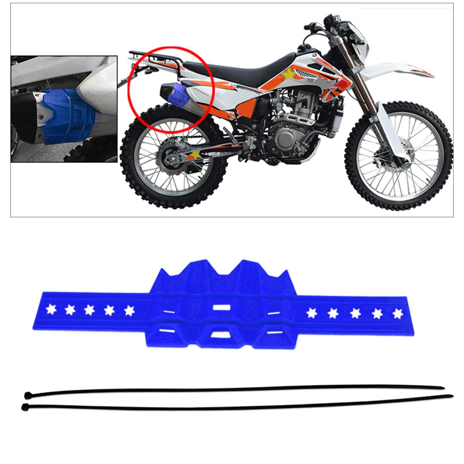 2x2 Stroke 4 Stroke Motorcycle Exhaust Protector Guard for Motorcycle