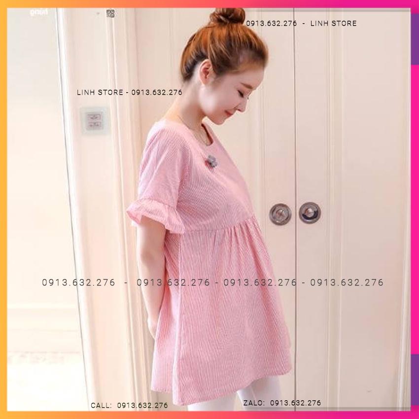Áo Bầu Hàn Quốc, Áo Bầu Đẹp, Áo Bầu Babydoll giấu bụng