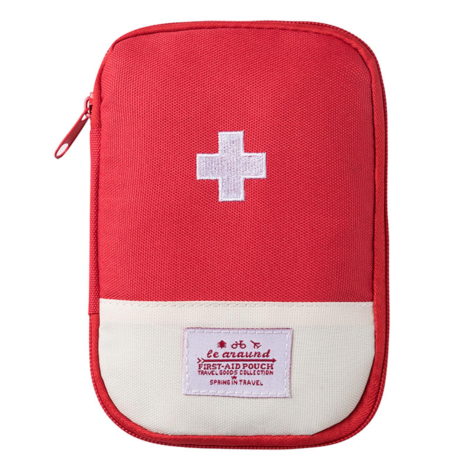First Aid Kit Bag Empty for Home Outdoor Travel Camping Hiking Medical Storage Bag Pouch
