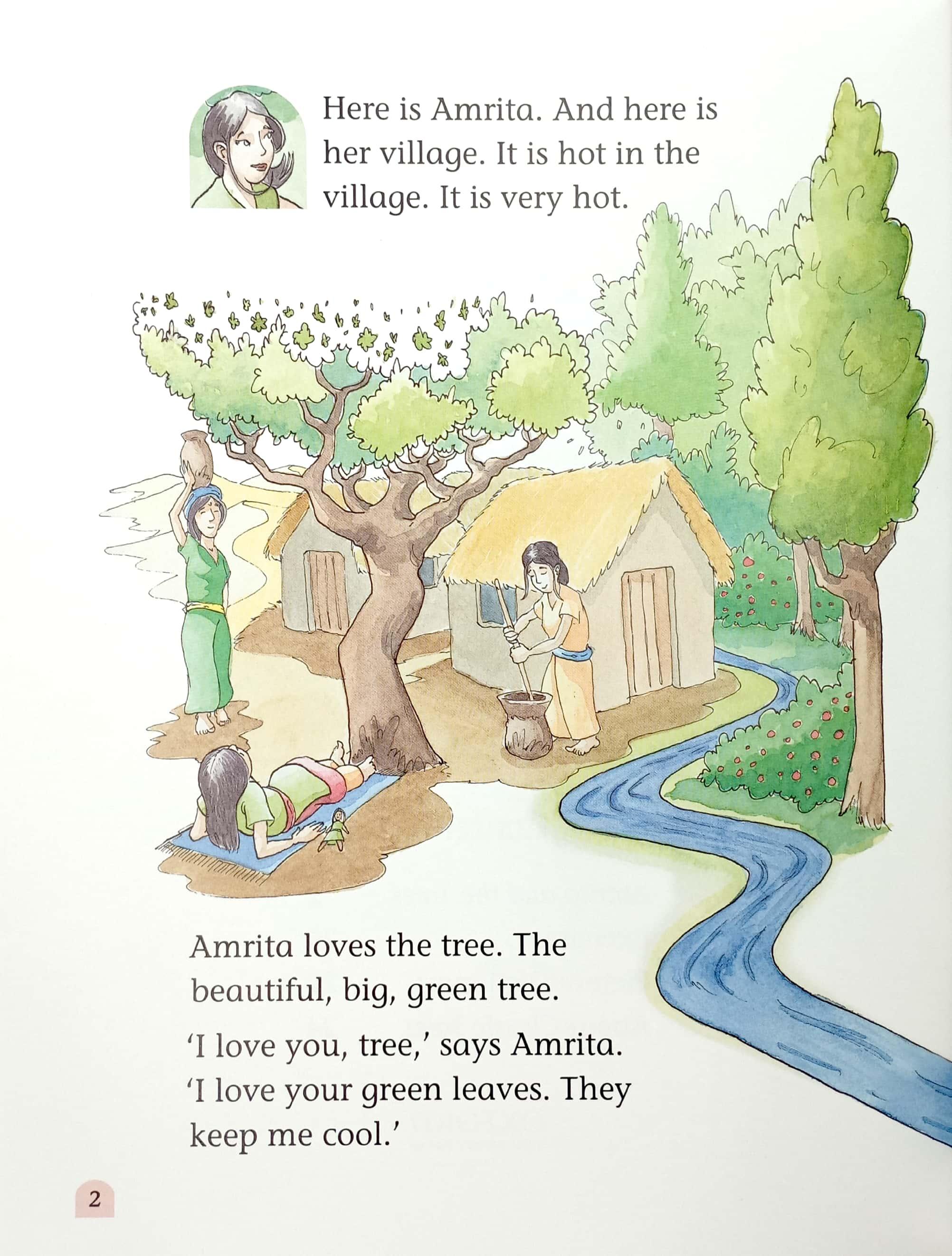 Sách ngoại văn: Classic Tales 2 Amrita and the Trees N/Ed