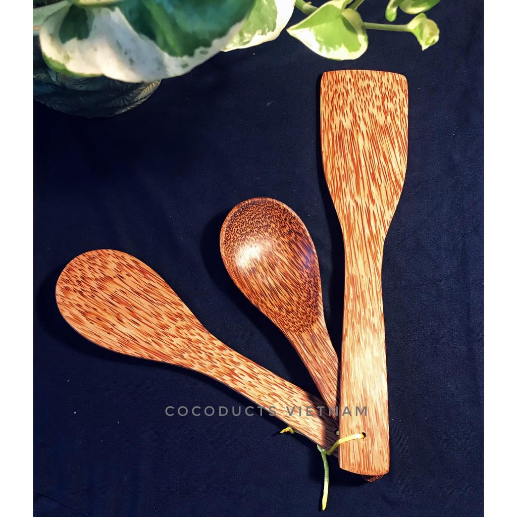 Bộ 3 muỗng canh gỗ dừa nội trợ