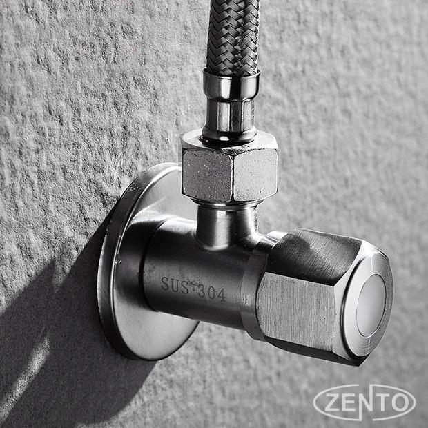 Van giảm áp 2 ngả, 3 ngả làm giảm áp lực nước van chữ F, van chữ T cho nhà tắm bằng Inox 304 cao cấp