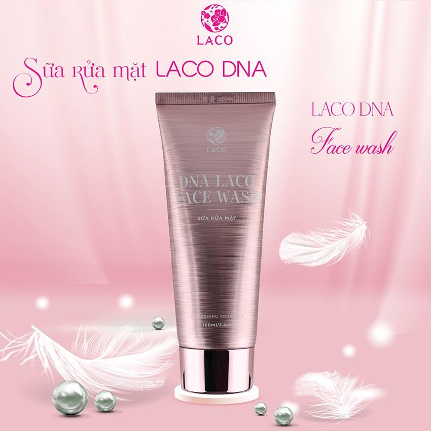 Combo Máy rửa mặt Laco Luxury và Rửa mặt DNA chính hãng tác dụng nâng cơ địa, sạch sâu, đẩy tinh chất BH 12 tháng