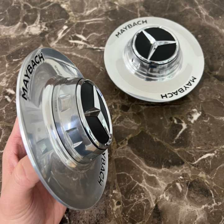 01 CHIẾC Logo chụp mâm, ốp lazang bánh xe ô tô Maybach G010