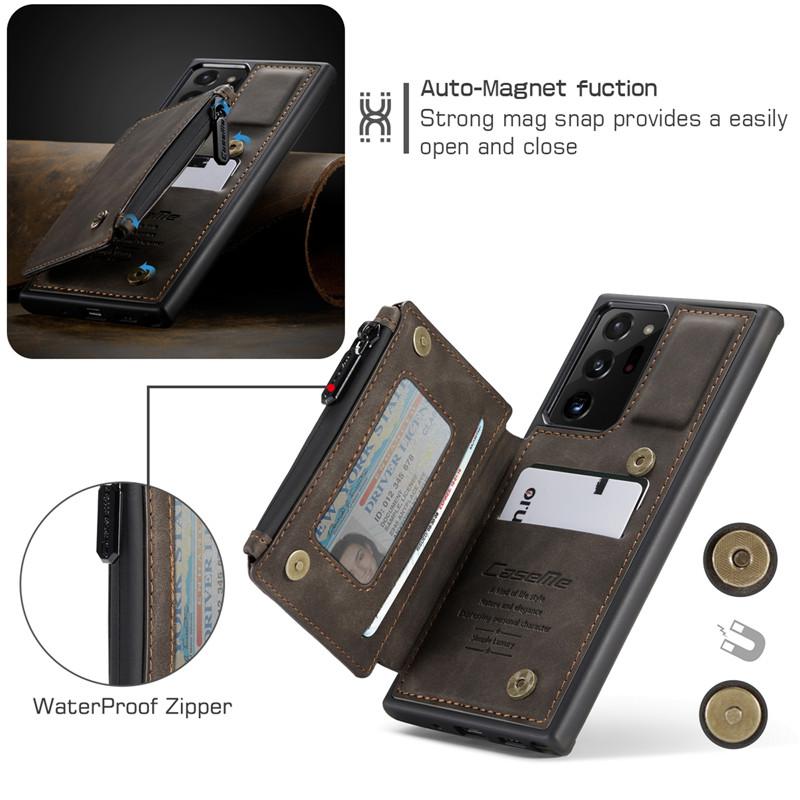 Ốp điện thoại dạng ví cho Samsung Note 9 10 10+ Note 20 S20 FE Plus Ultra