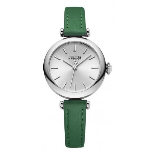 Đồng Hồ Nữ Julius Hàn Quốc Dây Da JA-1018 (5 màu)