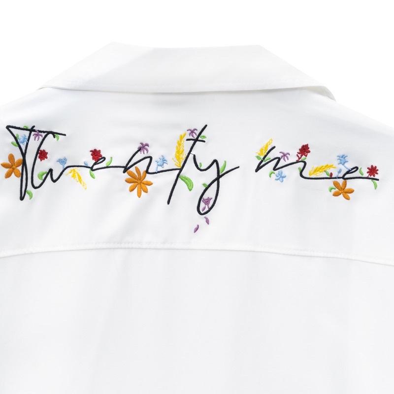 Áo sơ mi thêu hoa Floral Shirt XXME