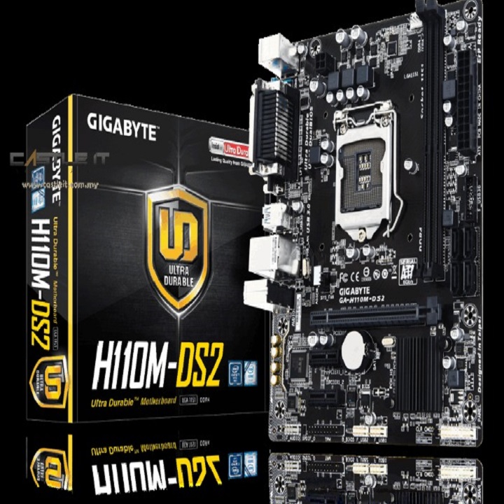 Main Gigabyte H110M-DS2 - Hàng chính hãng