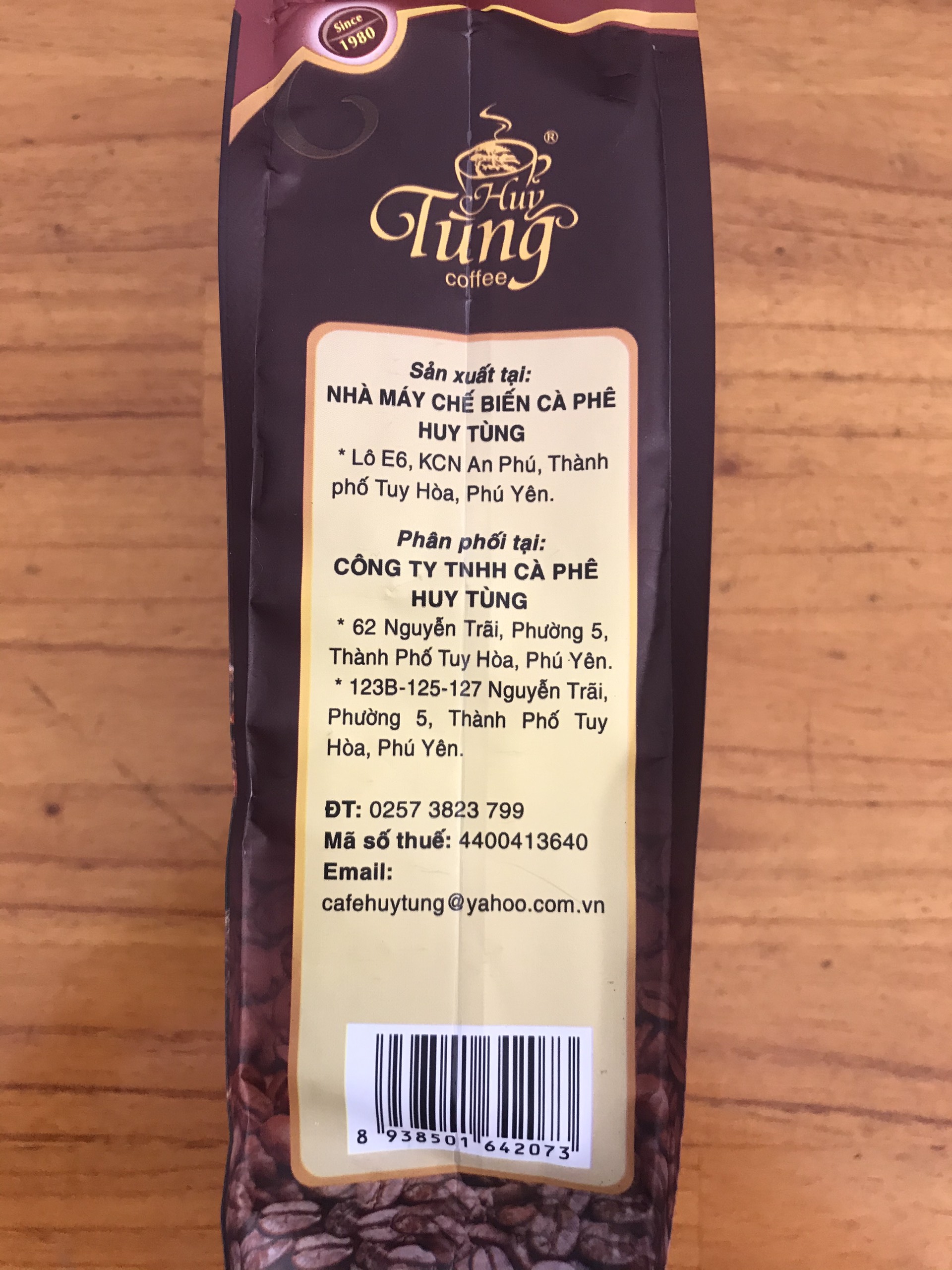 Cà Phê Huy Tùng Maxio Túi 500gr - thơm ngon, đậm đà