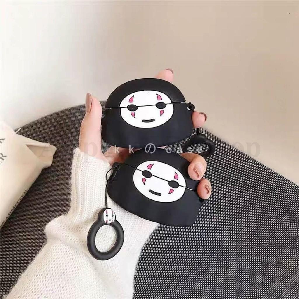 Bao Case Ốp dành cho Airpods Pro vô diện lùn kute silicon cao cấp