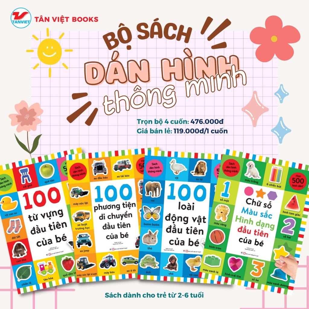Bộ Sách Dán Hình Thông Minh - Bản Quyền