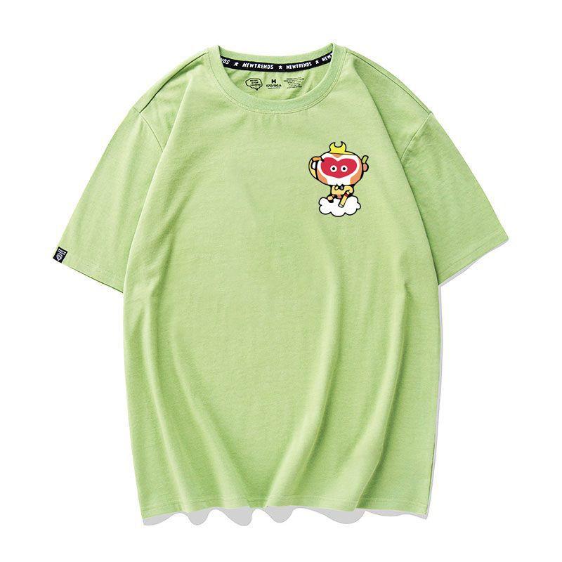 Áo Thun Nam Nữ Tay Ngắn Hình Icon Ngộ Không Nhiều Màu - Unisex - Cotton - Mã AT020