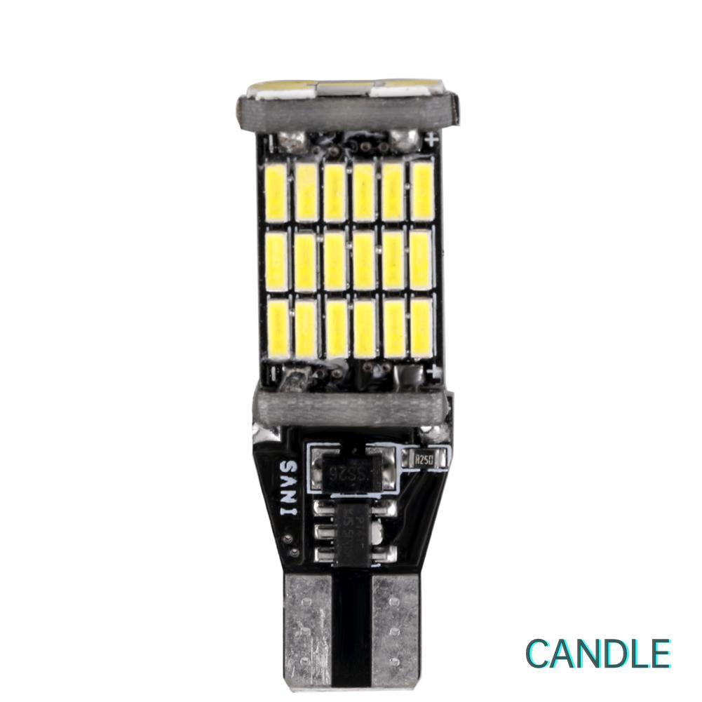 Bóng Đèn Led T15 W16W 4014 45 Smd 12v Chuyên Dụng Cho Xe Hơi