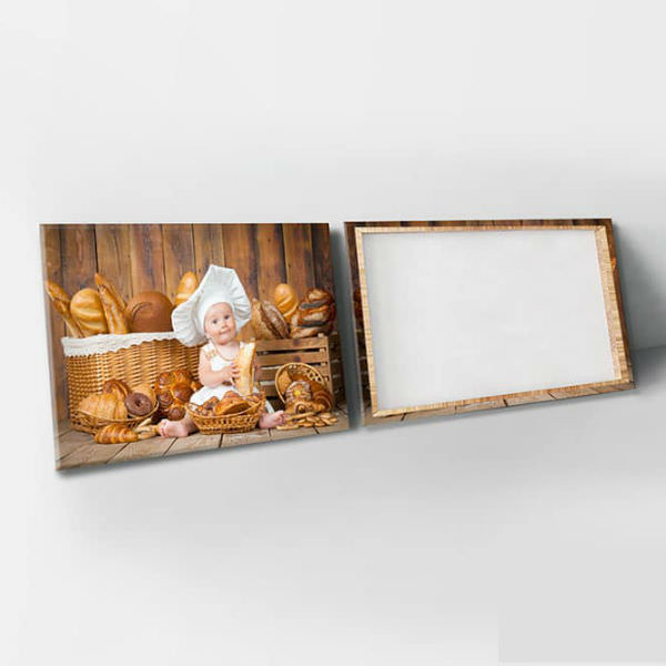 Bộ 3 Tranh Ép Gỗ MDF Treo Tường Hình Em Bé Đáng Yêu W058