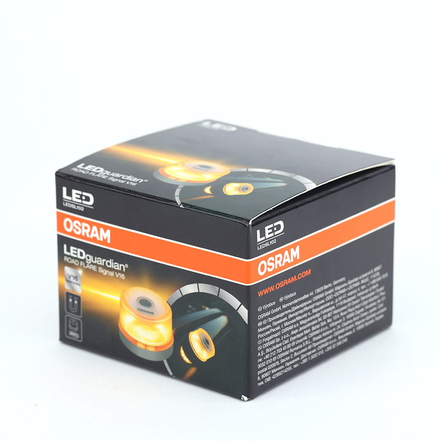 Đèn LED Cảnh Báo Xoay Chớp Đế Nam Châm OSRAM Signal V16 - Nhập Khẩu Chính Hãng
