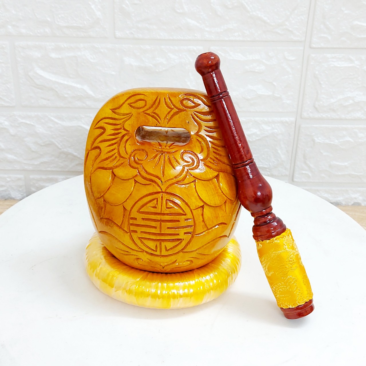 Mõ tụng kinh lõi mít 2 tay loại đẹp