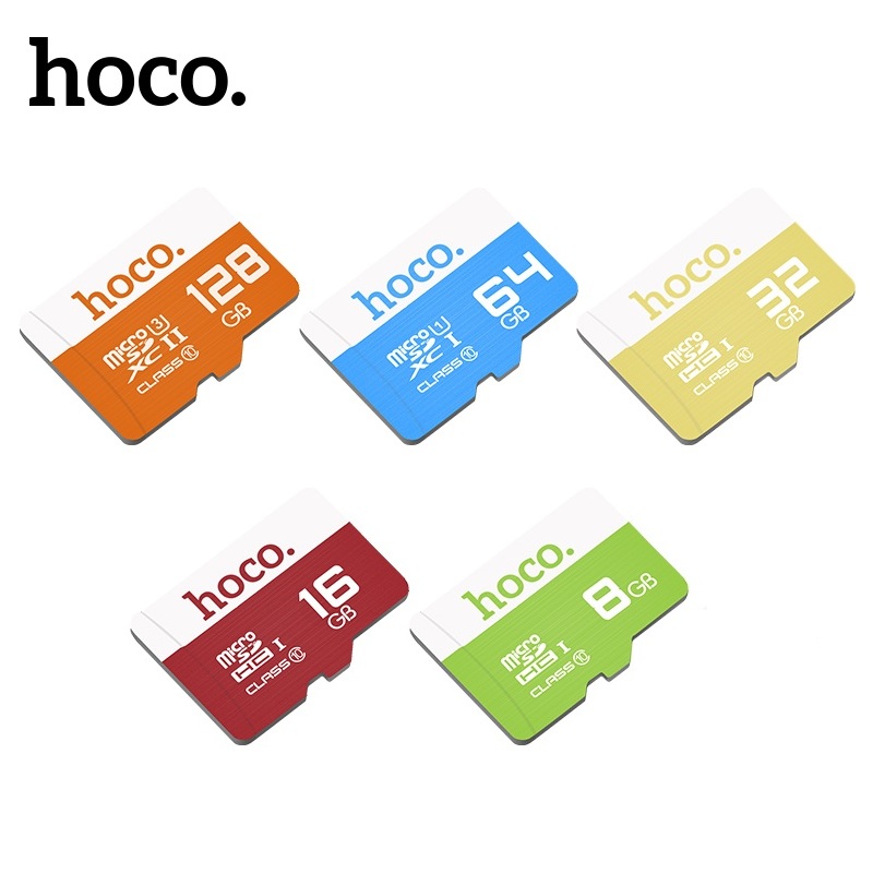 Thẻ nhớ MicroSD Hoco 8GB/16GB/32GB/64GB/128GB Class 10 tốc độ cao - Hàng Chính Hãng