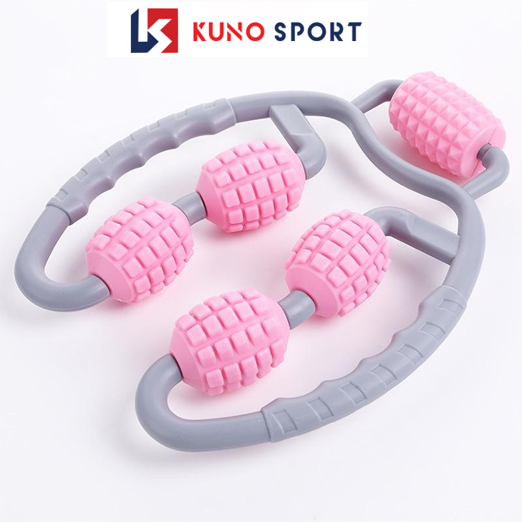 Con lăn massage KUNOSPORT giúp bắp chân tay thon gọn giãn cơ tập yoga,mát xa vai cổ nam nữ tiện lợi dụng cụ mát xa cao cấp