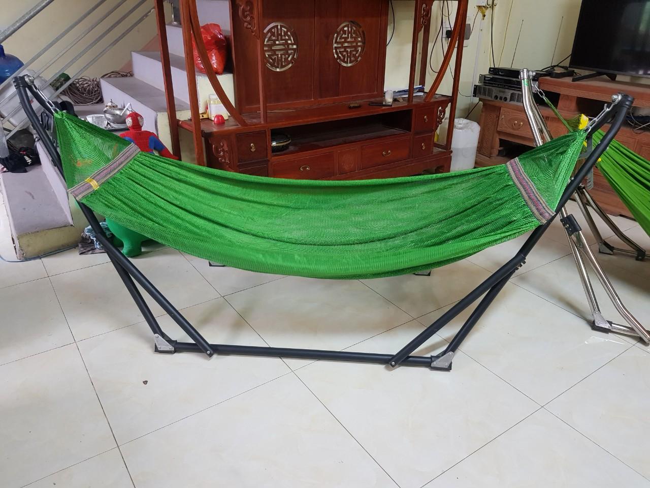 Võng lưới 2 lớp dày, lưới k giãn