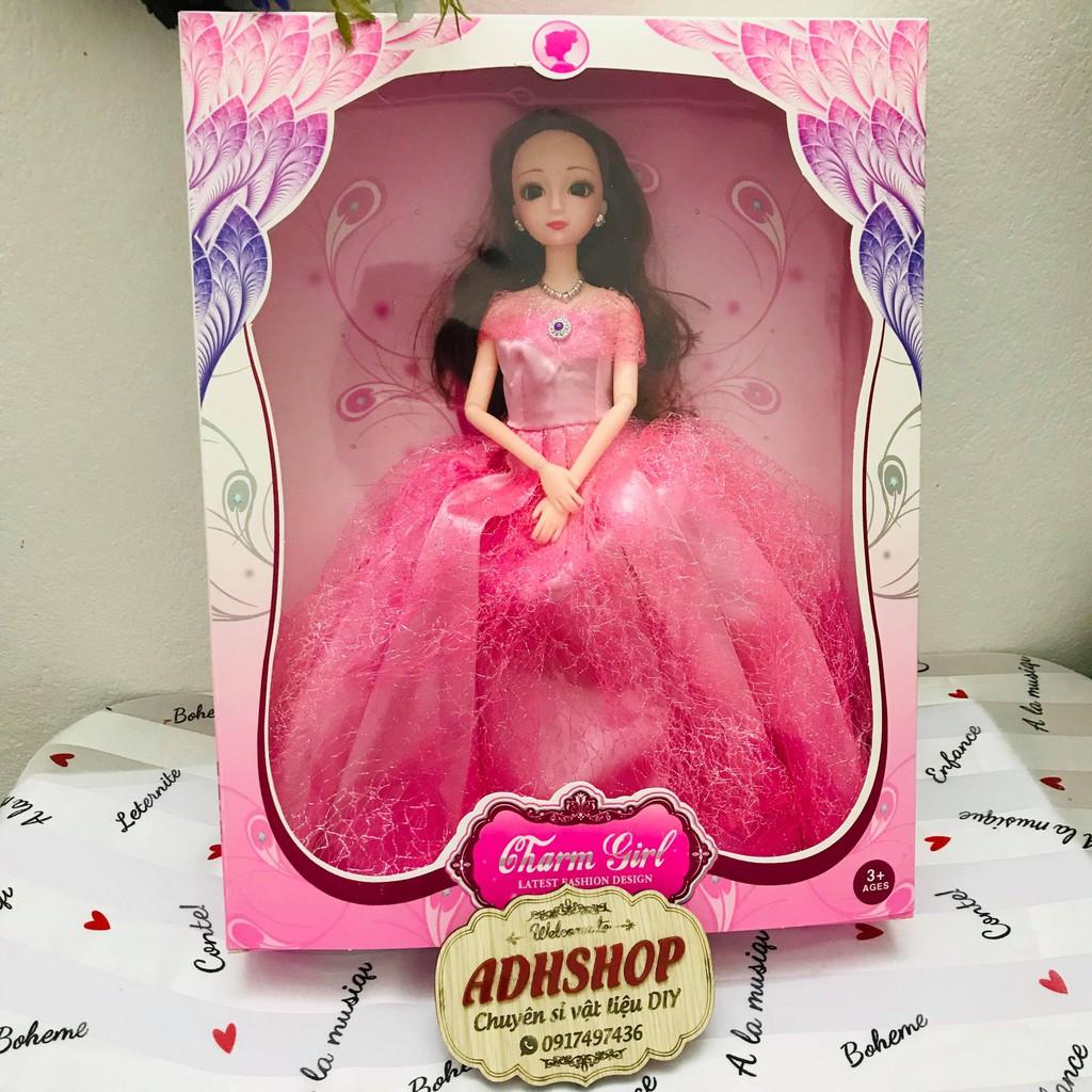Vỏ hộp quà cực xinh cho búp bê barbie 30cm Sunnydoll
