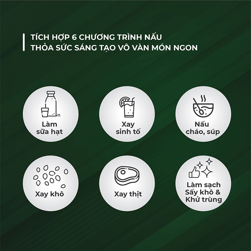 Máy xay nấu đa năng 6 trong 1 Elmich BLE-3901, hàng chính hãng (Elmich - thương hiệu CH Séc) - Bảo hành chính hãng 2 năm.