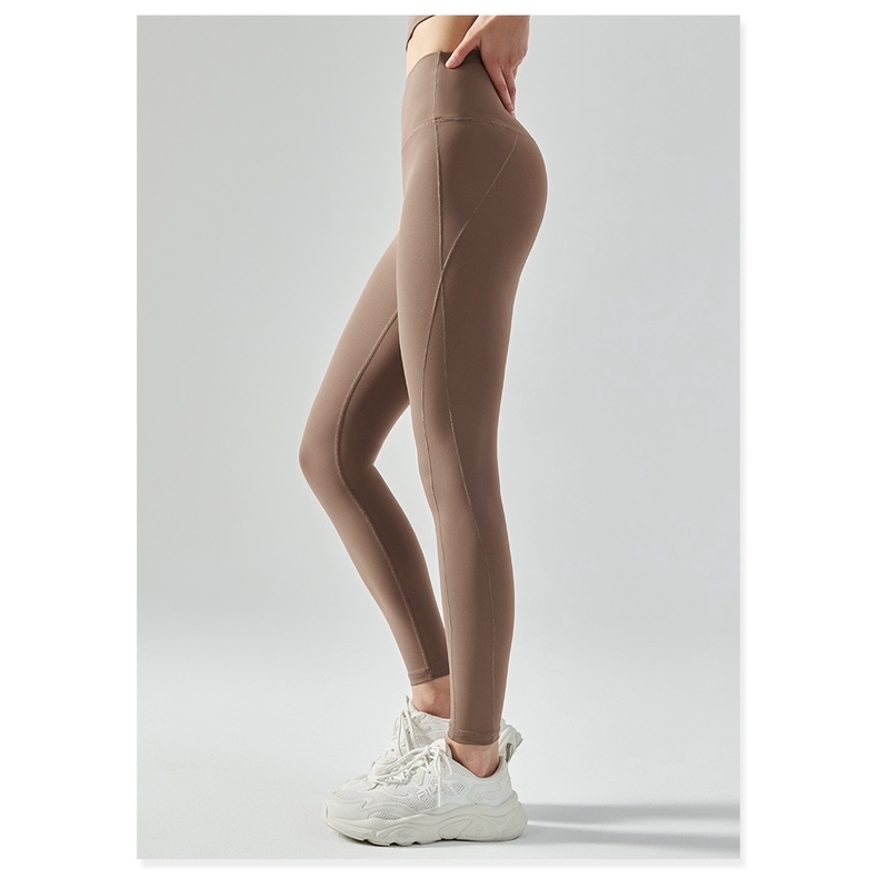 Quần Legging dài Cạp Cao Lulu PYM SPORT tập YOGA GYM nâng mông công nghệ thiết kế mới mềm nhẹ thoáng khí - PYML047