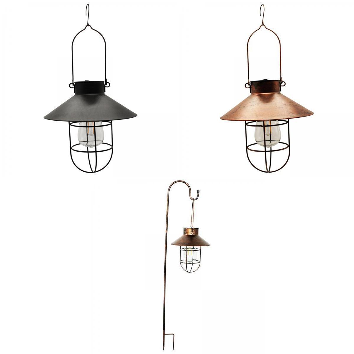 3x Solar Lantern Lamp Waterproof IP65 Lights Landscape for Patio